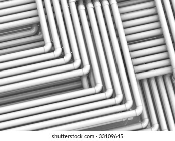 Tubes. 3d
