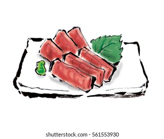 刺身 イラスト のイラスト素材 画像 ベクター画像 Shutterstock