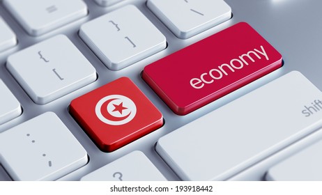 Tunisia High Resolution Economy Concept