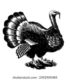 Turkey bird  Hand