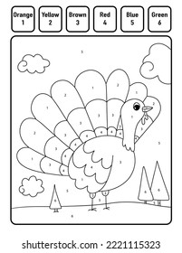 660 Wild Turkey Line Drawing Images, Stock Photos & Vectors | Shutterstock