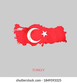 Turkey Vector Contour Map Country Flag Stock Vector Royalty Free turkey-vector-contour-map-country-flag-stock-vector-royalty-free