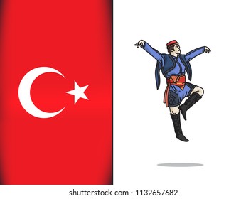 Turkish Culture For Zeybek Dance Icon