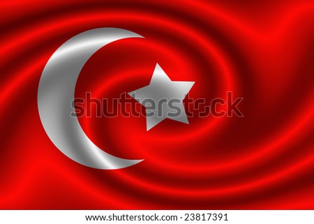 Similar – Image, Stock Photo Fluttered in Turkey Flag