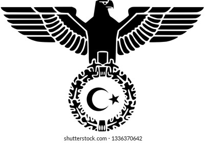 Turkish Symbol In Alternate Universe Of Post Ww2.