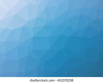 Turquoise Blue Gradient Polygon Shaped Background Stock Illustration ...