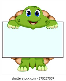 Turtle with white board