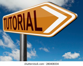 tutorial e-learning learn online video lesson or class, website internet education 