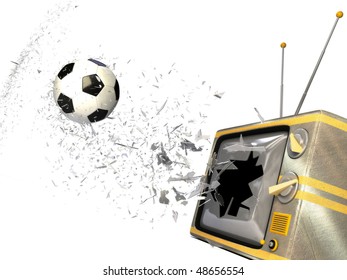  Tv Broken By Soccer Ball