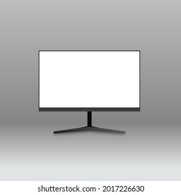 TV Monitor 3D Rendered Mockup. 3D Mockup of TV Monitor 1920 X 1080