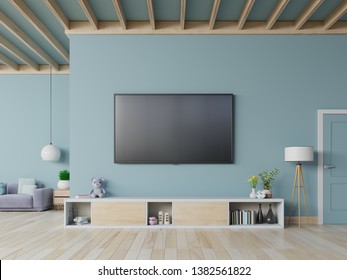 Television In Living Room Images Stock Photos Vectors