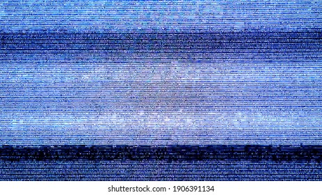 TV Static Noise Glitch Effect – Original Photo from a vintage Television
