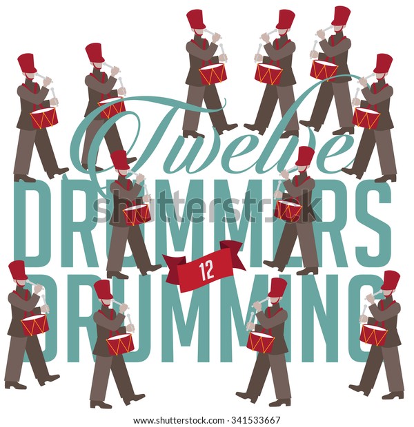 twelve drummers drumming a father christmas mystery
