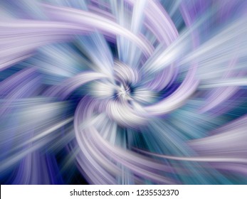 Twirl Blend In Purple, White And Blue, Abstract Basket Weave 