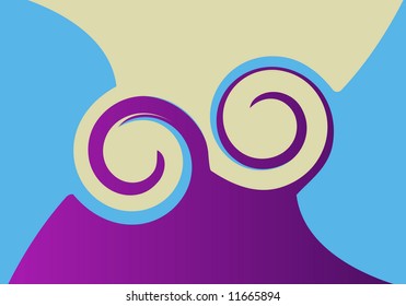 twirl design