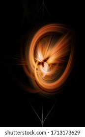 The Twirl Effect , intertwined lines full of color