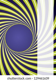 Twirling background
