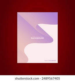 Twisted Curved with Dynamic Gradient Background