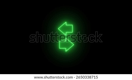two arrow left and right image, Transfer arrows