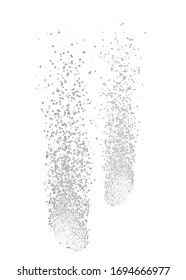Two effervescent fizzy tablets dissolving with bubbles isolated on white background - 3D illustration