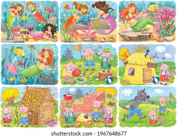 1,080 Fairy tale three little pigs Images, Stock Photos & Vectors ...