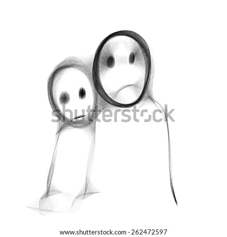 two figures standing