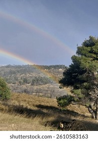 Two Rainbows in One Sky