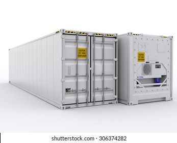 Two Reefer Containers