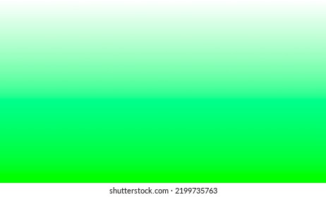 Two Tone Green Gradient, Horizon Background.