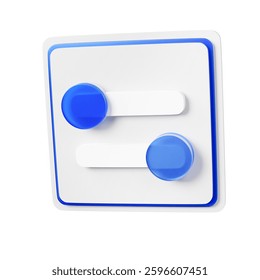 Two-Button User Interface Slider Control