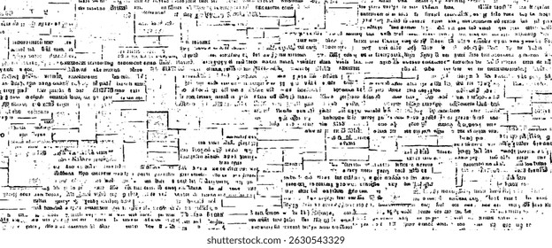 typewriter script meant as background 