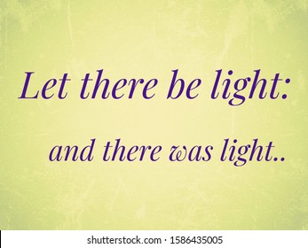 Let There Be Light High Res Stock Images Shutterstock