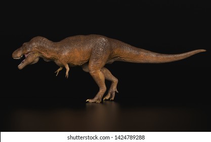 t rex side view images stock photos vectors shutterstock https www shutterstock com image illustration tyrannosaurus rex trex dinosaur standing black 1424789288