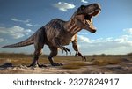 Tyrannosaurus rex (T-rex): Known as "Tyrant Lizard King," this is perhaps the most famous dinosaur. It was a large, bipedal carnivore that lived in the late Cretaceous period. 