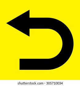 U Turn Arrow