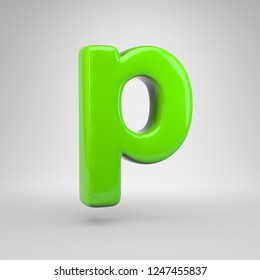 Slimy Font Type Letter P Stock Vector (Royalty Free) 320589740