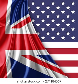 UK And USA Flag