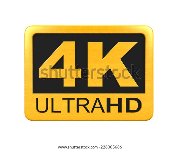 Ultra Hd 4kアイコン のイラスト素材