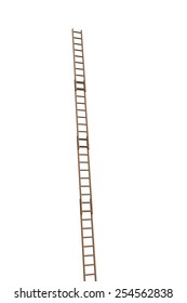 Unbroken Extension Ladder