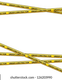 Under Construction Caution Tape 