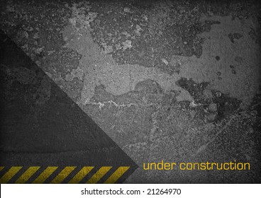 Under Construction with text