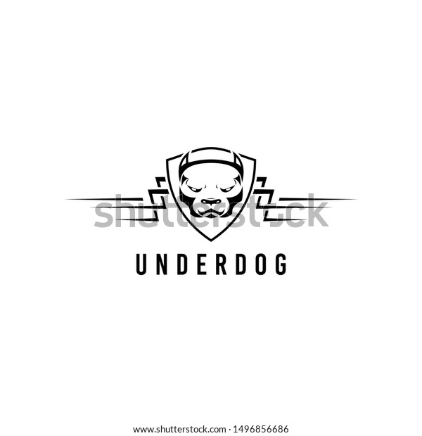 Under dog diesel vector logo\
