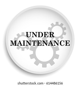 Under Maintenance Icon Under Maintenance Website Stock Illustration ...