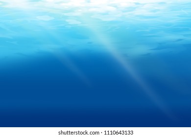 Under Sea Wallpaper Stock Illustration 1110643133 | Shutterstock