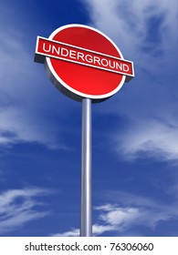 underground sign traffic