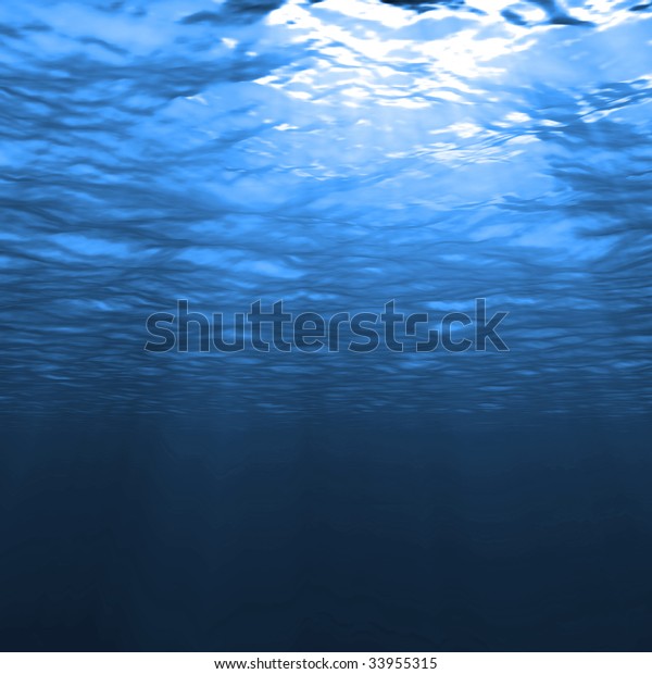 Underwater Light Stock Illustration 33955315