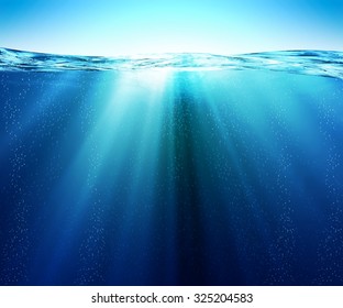 Underwater or under the sea, Southern Ocean - Shutterstock ID 325204583