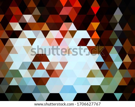 An unexampled geometric designing pattern of triangles with excellent abstract background.