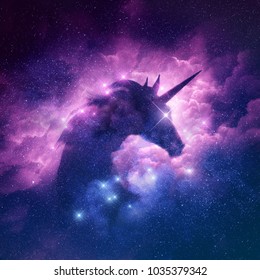 87 Gambar Unicorn Galaxy Kartun Terlihat Keren