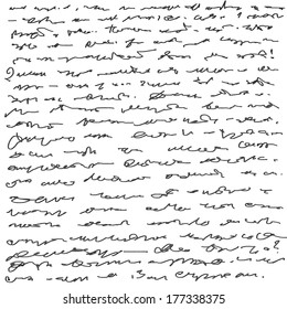 Unidentified Handwriting Scribble
